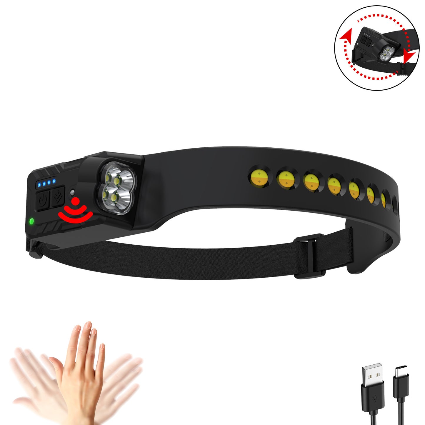 rechargeable headlamp