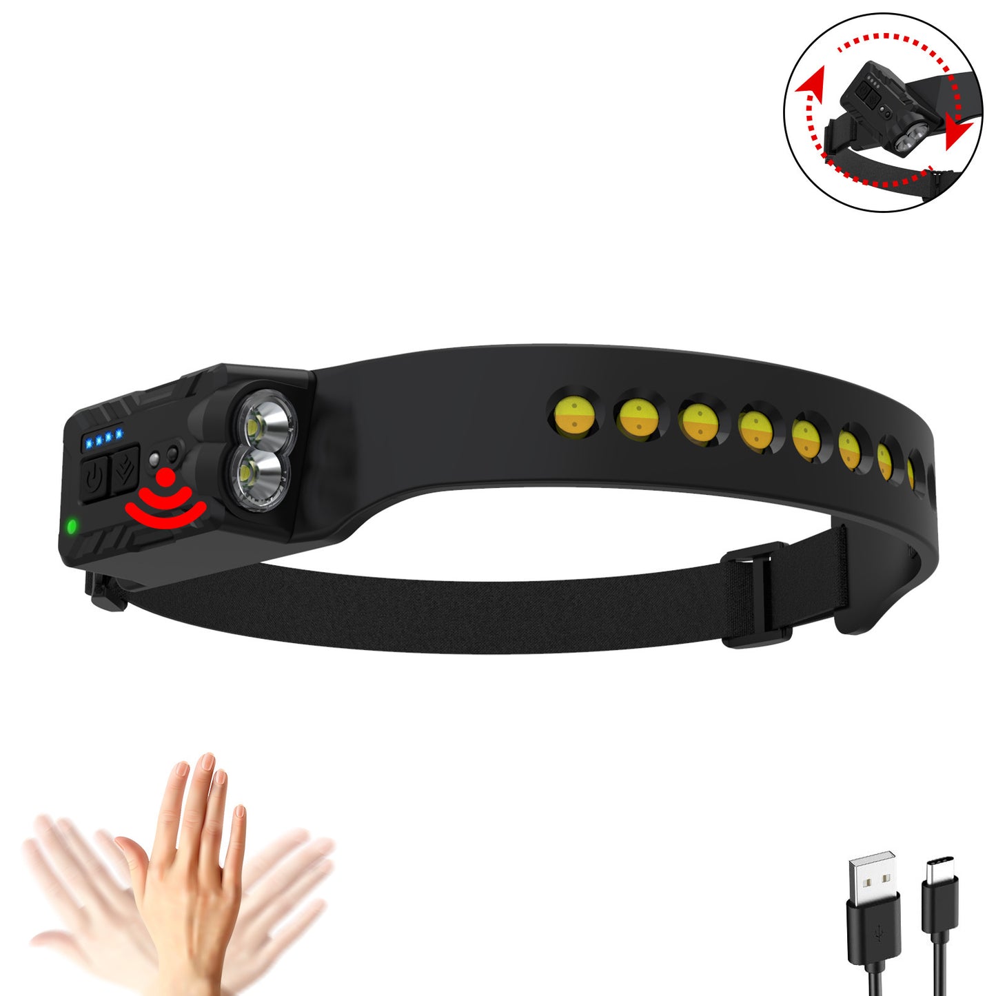 rechargeable headlamp