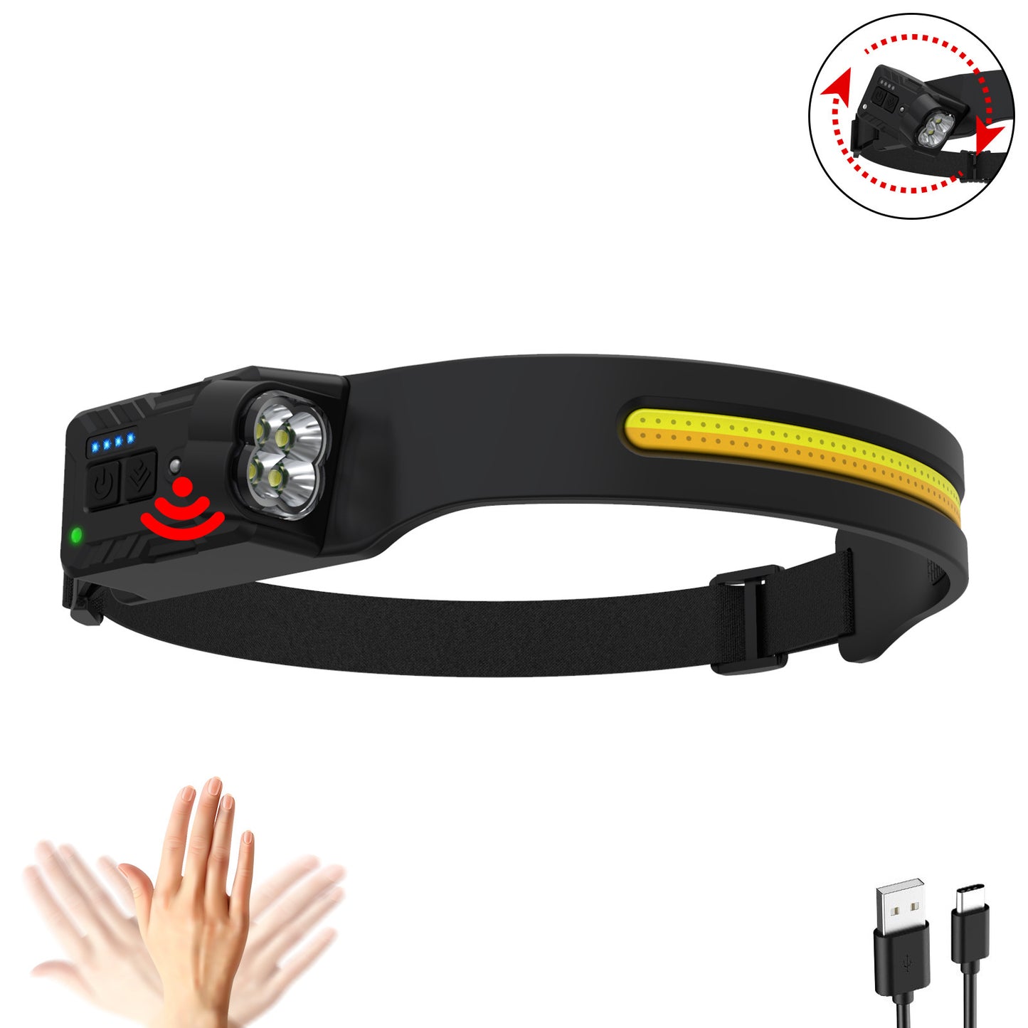 rechargeable headlamp